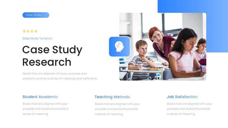 case study google slide theme